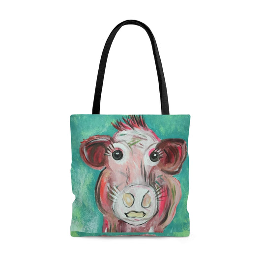 AOP Tote Bag Bovine Beauty