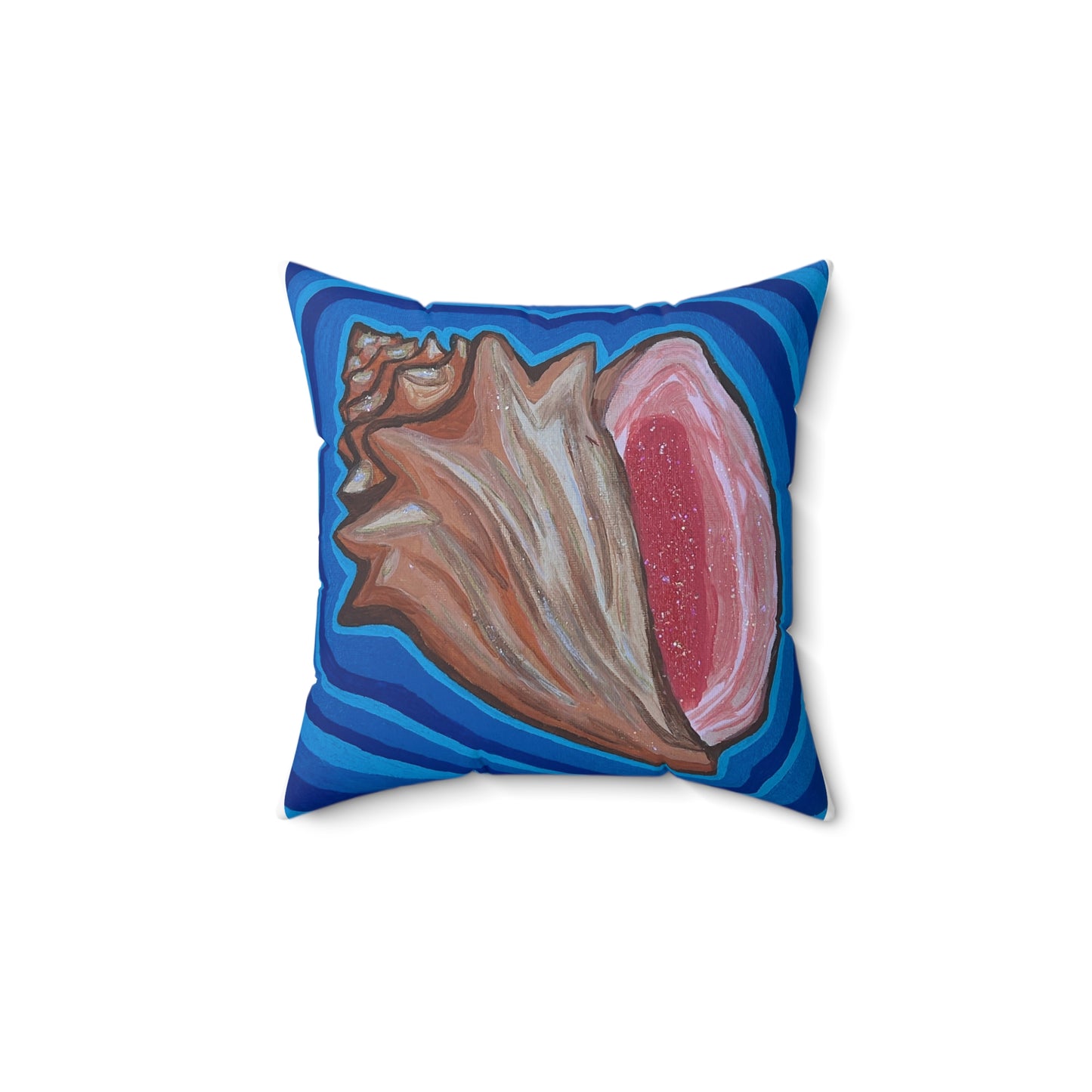 Spun Polyester Square Pillow