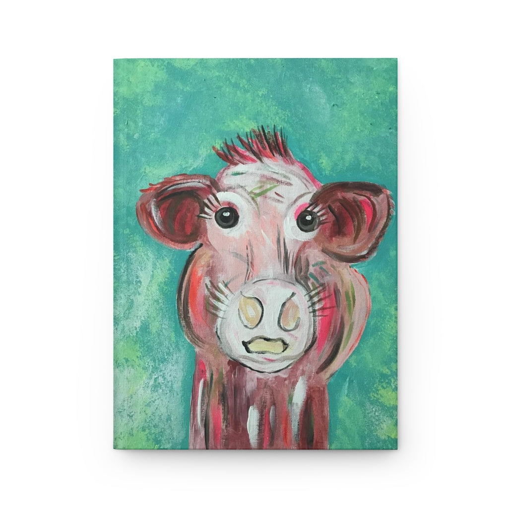 Hardcover Journal Matte Bovine Beauty