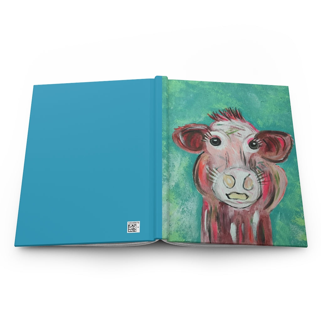 Hardcover Journal Matte Bovine Beauty