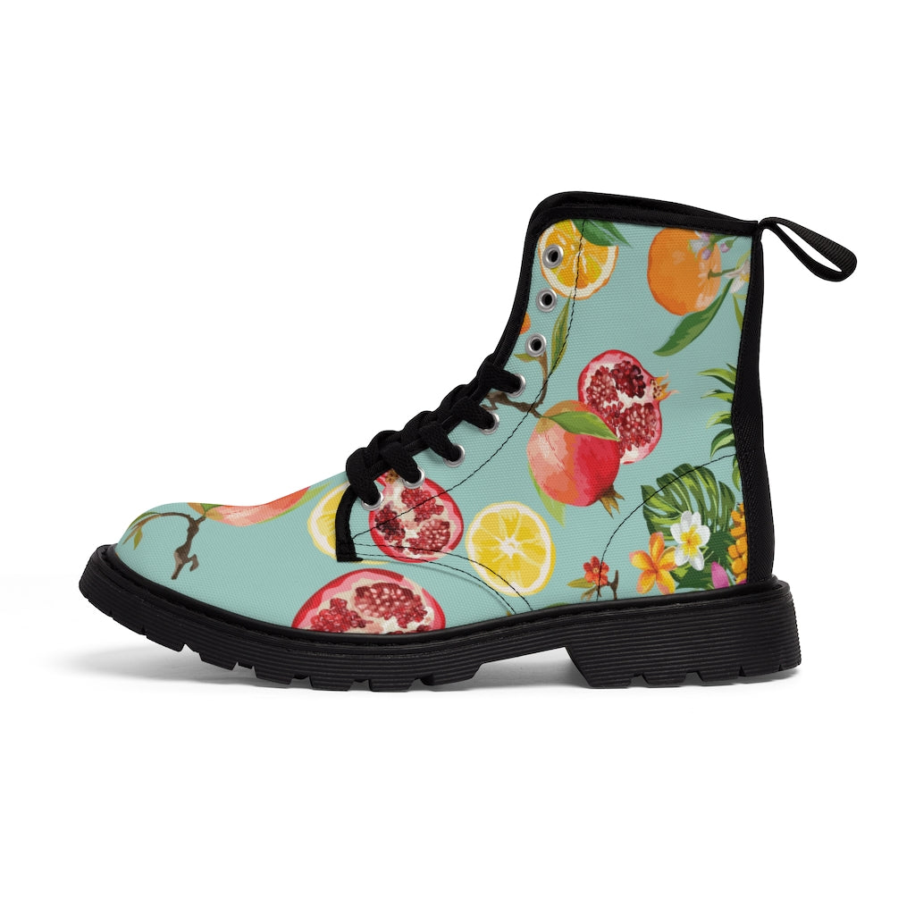 Women's Canvas Boots Fruit Punch