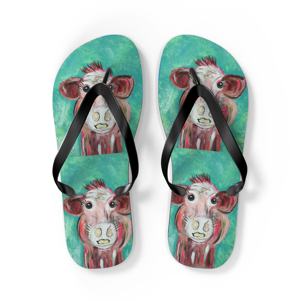 Flip Flops Bovine Beauty