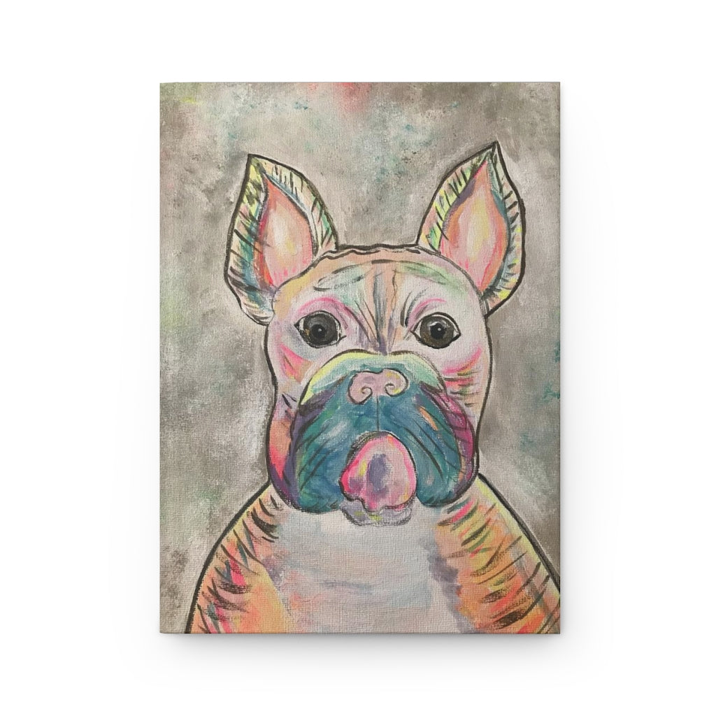 Hardcover Journal Matte French Bull Dog