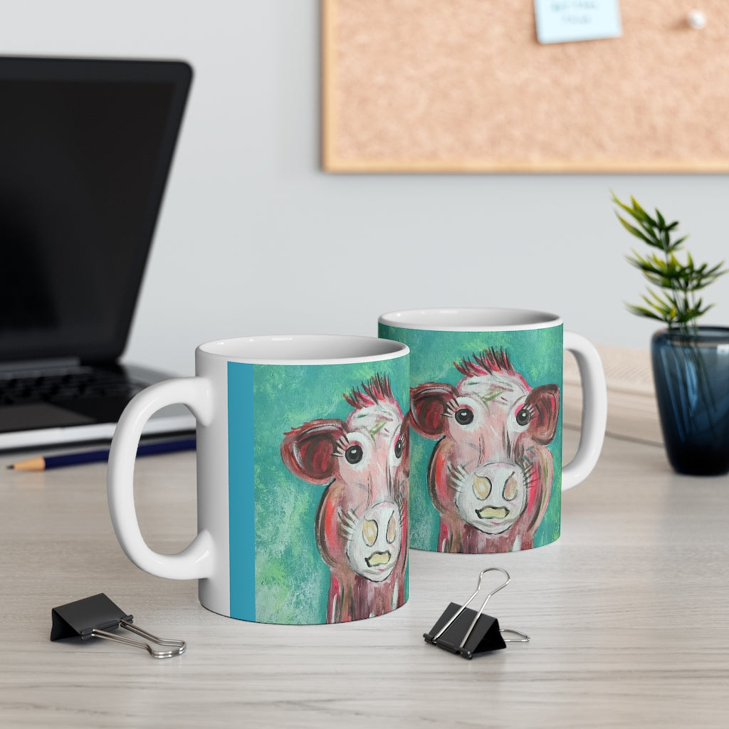 Mug 11oz Bovine Beauty