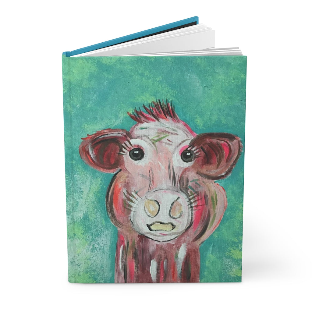 Hardcover Journal Matte Bovine Beauty