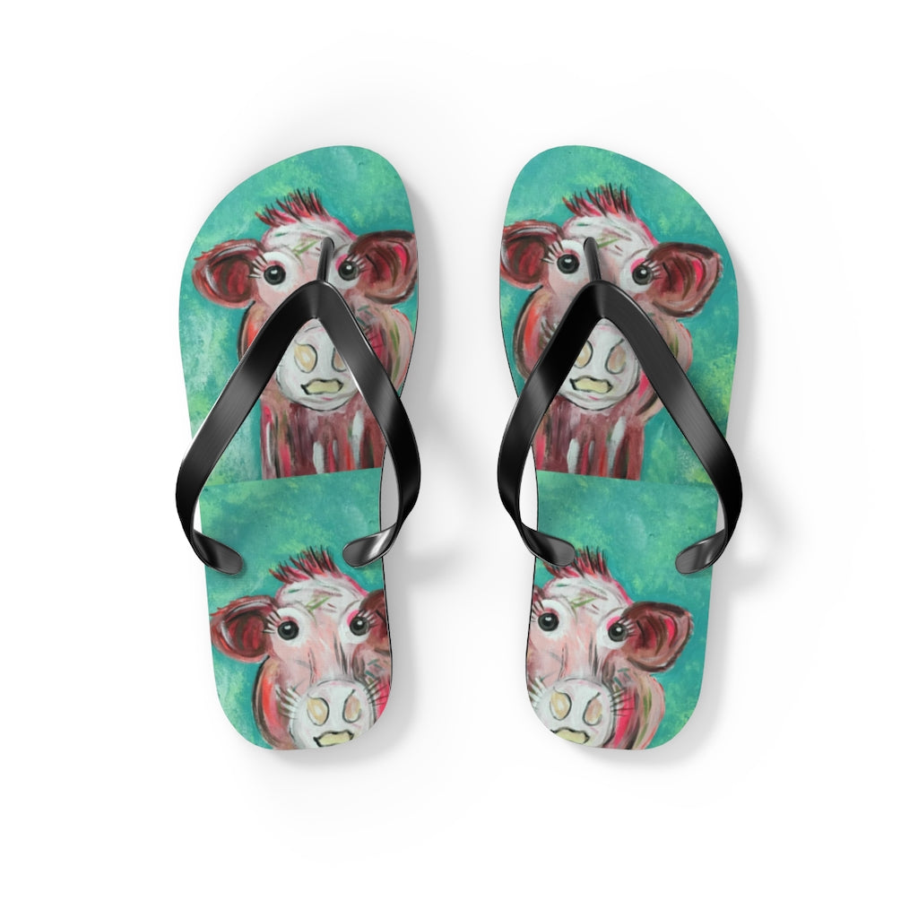 Flip Flops Bovine Beauty